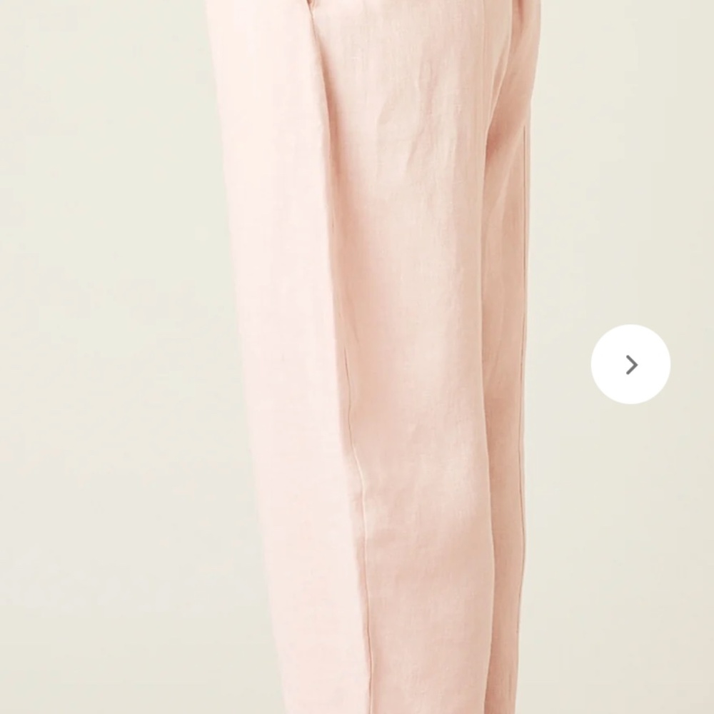 Rose Linen Trousers - Picture 4 of 9